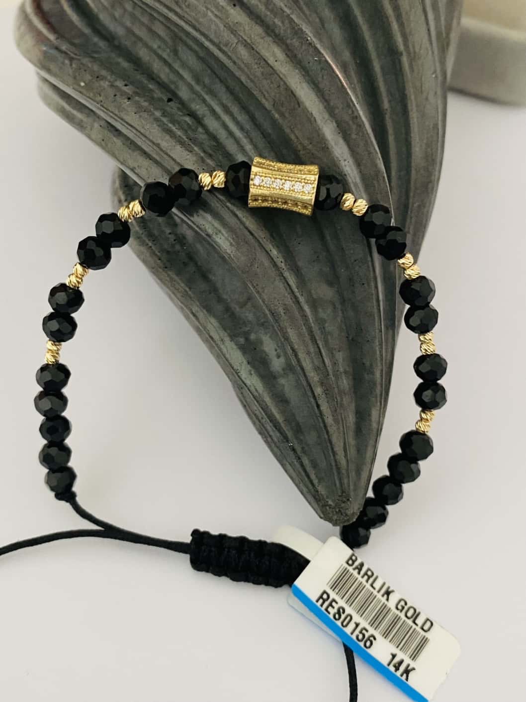 14k gold string bracelet 25MRCH9