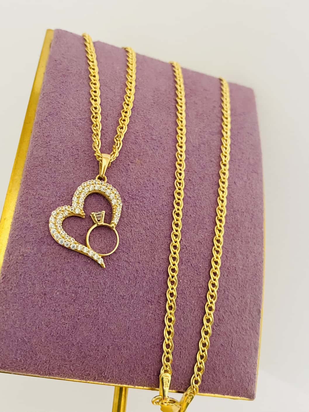 14k gold 50cm necklace 25-MT67