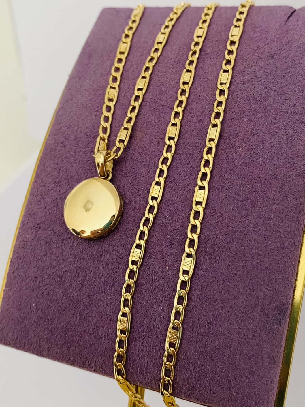 14k gold 50cm necklace 25-MT72