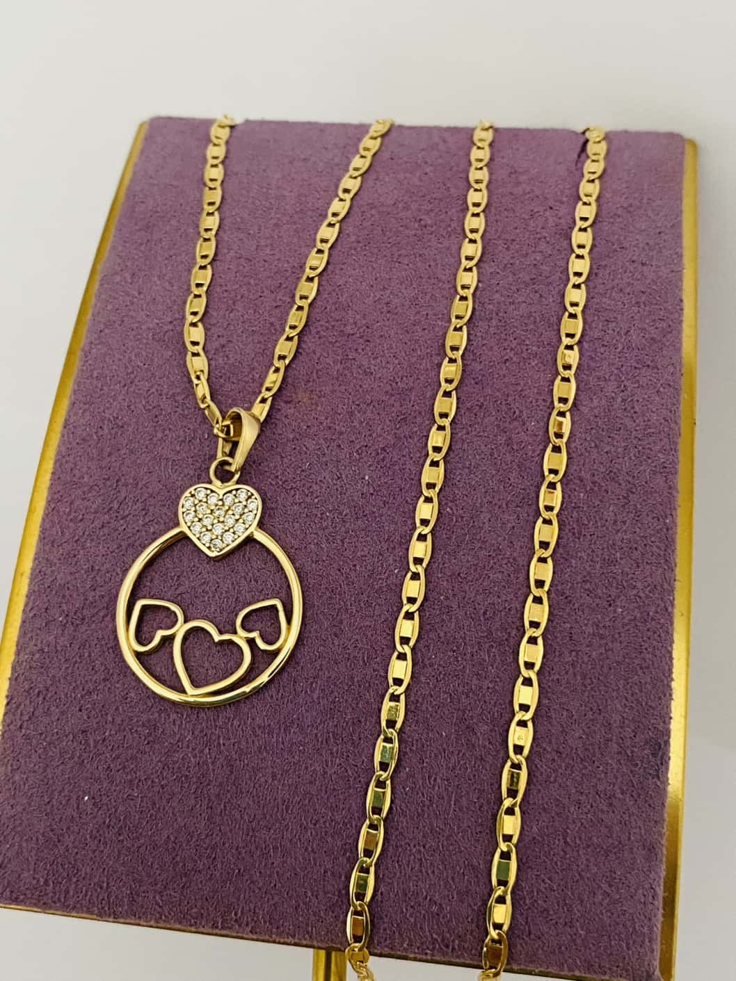 14k gold 50cm necklace 25-MT87