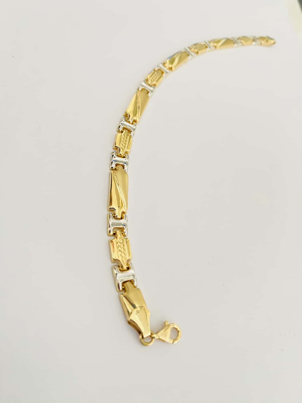 14k Gold NEW bracelet 25Ma0054