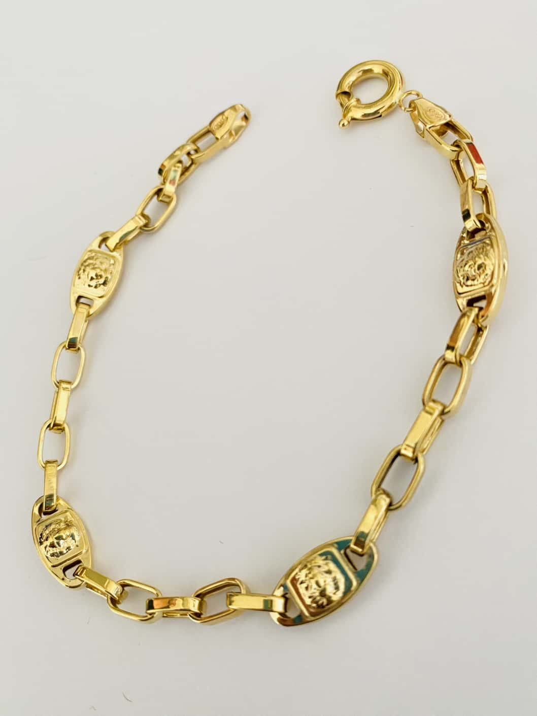 14k Gold NEW bracelet 25Ma0057
