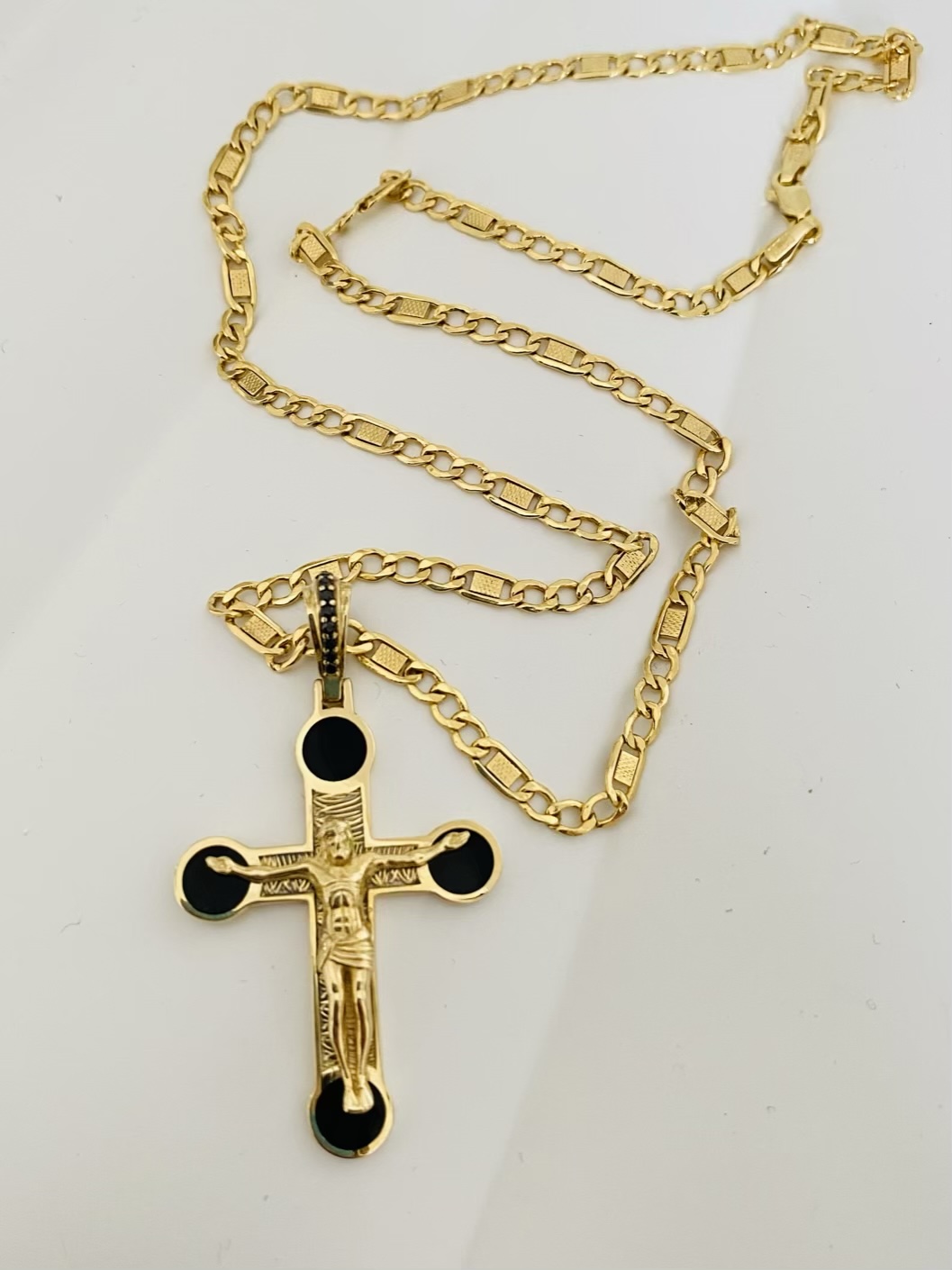 14k gold 50cm necklace 25-Mai-16E