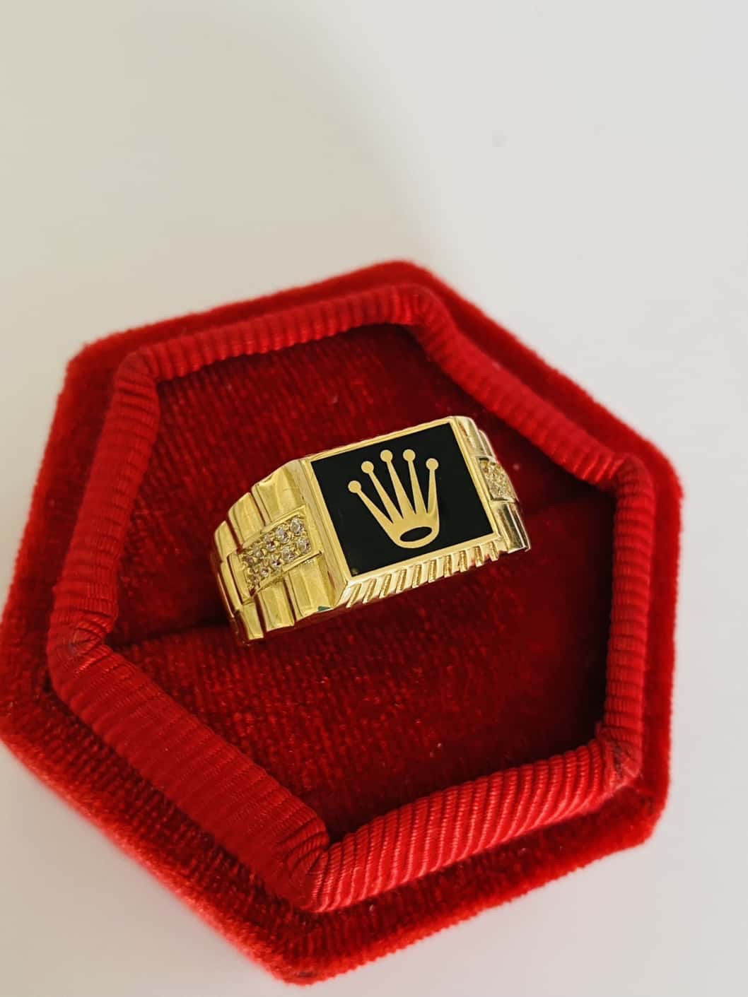14k gold ring 25MAI35 size 25/65/W