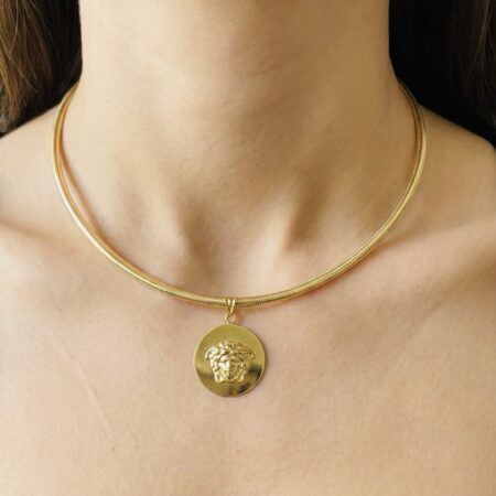 14k gold elastic necklace 25-IUN-04