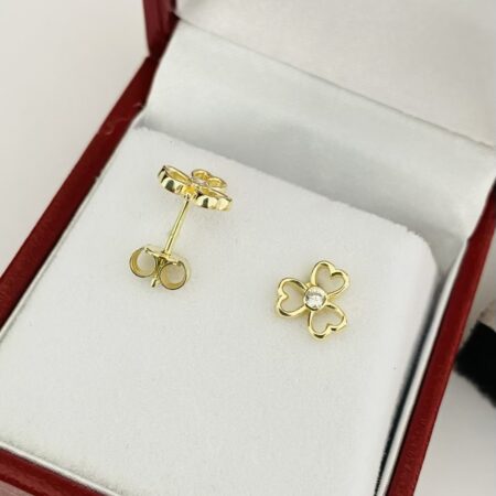 14k gold earring New stock INE251