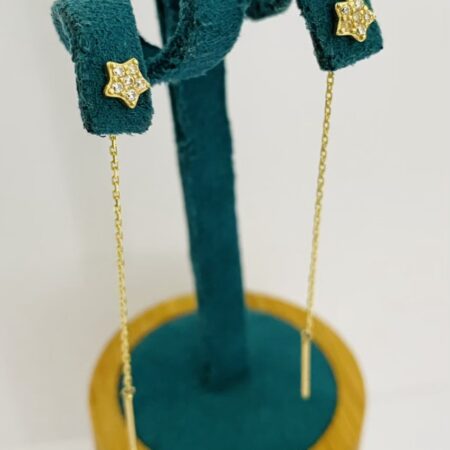 14k gold earrings 11E0160