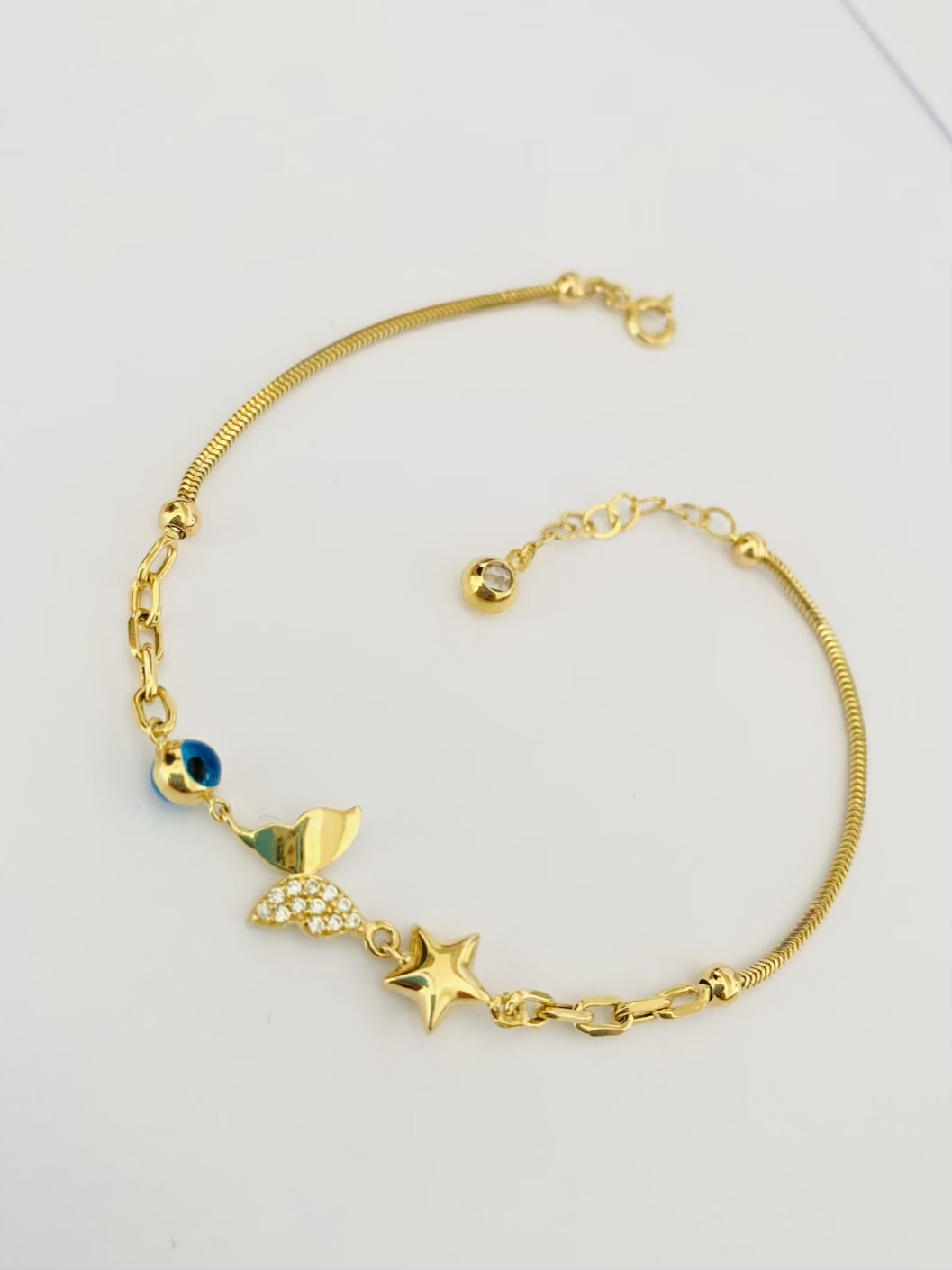 14k Gold NEW bracelet 25JUL BAR0002