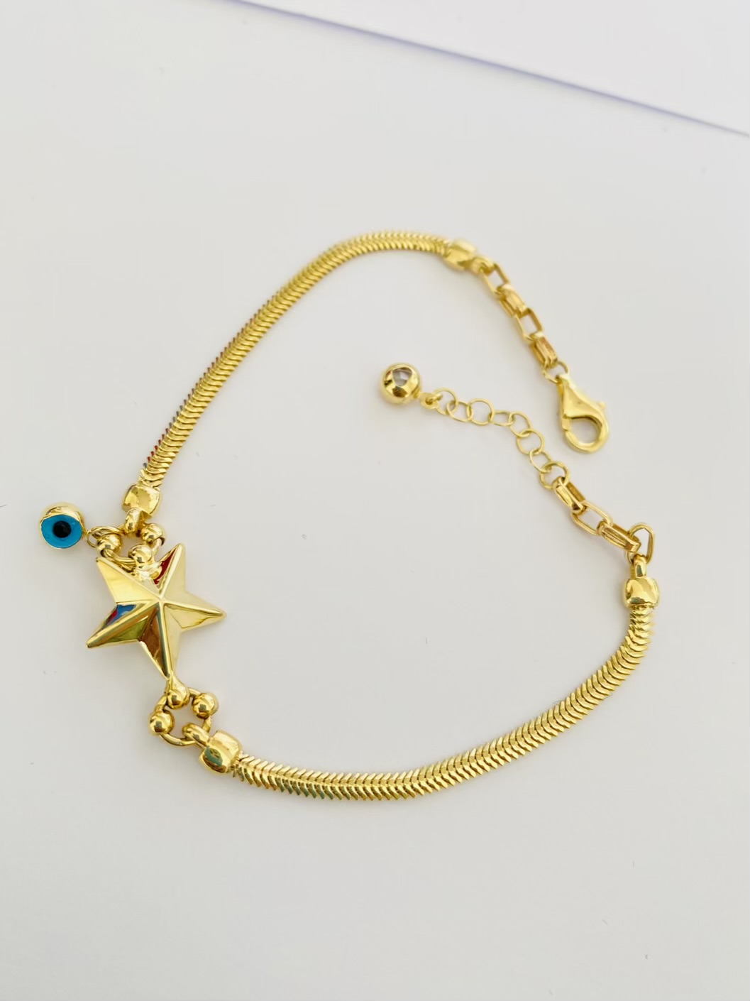 14k Gold NEW bracelet 25JUL BAR0007