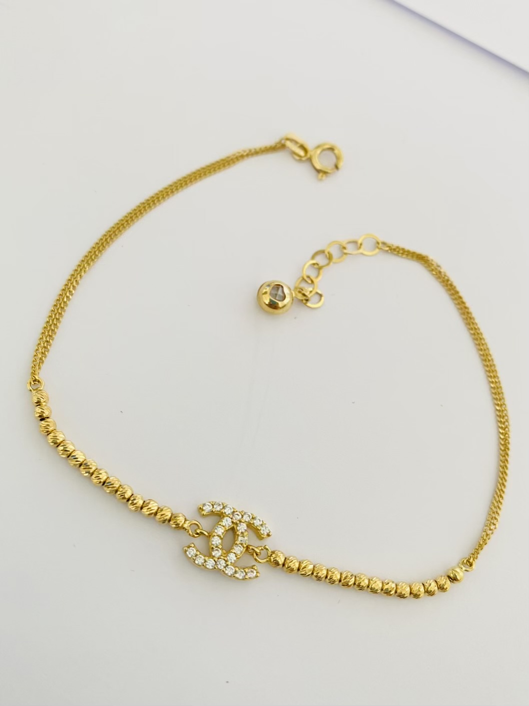 14k Gold NEW bracelet 25JUL BAR0020