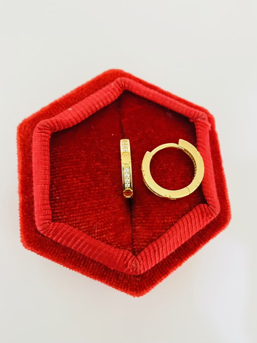 14k gold earrings 25Iuly012