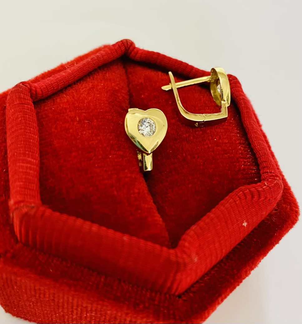 14k gold earrings 25Iuly030