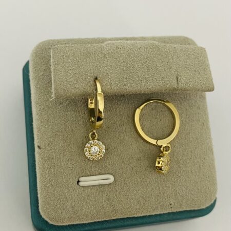 14k gold  earrings 25Iuly038