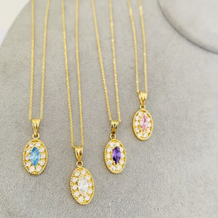 14k gold chain  and pendant 25JULIE CHB104