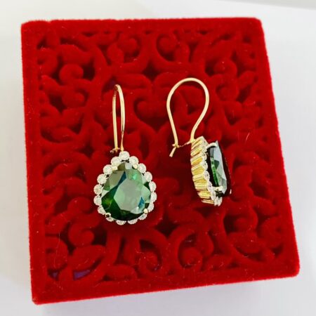 14k gold  earrings 25Iuly079