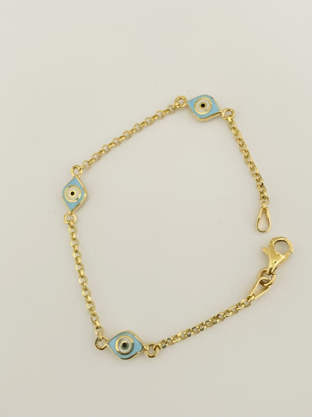 14 k gold kids bracelet 25ma054
