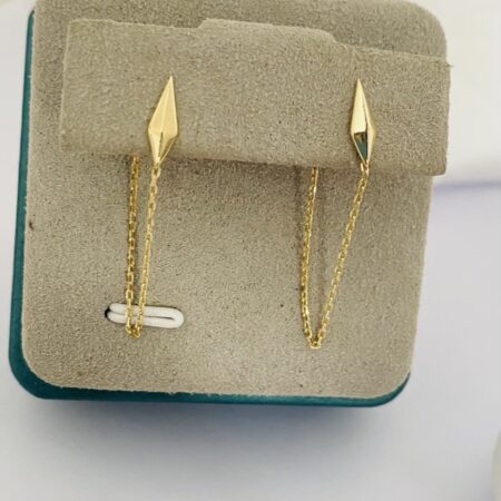 14k gold  earrings 11E0343