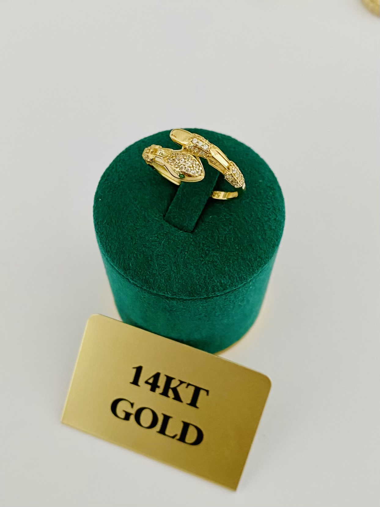 14k ring 25STP-07 size 17/57/Q