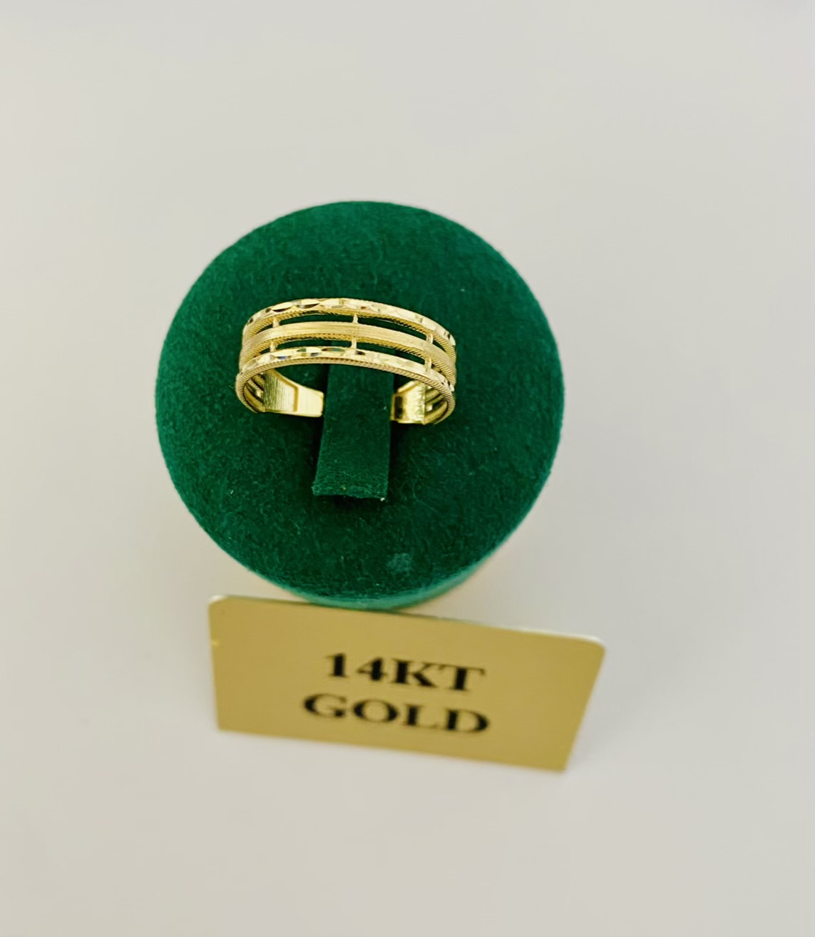 14k ring 25STP-083 size 17/57/Q