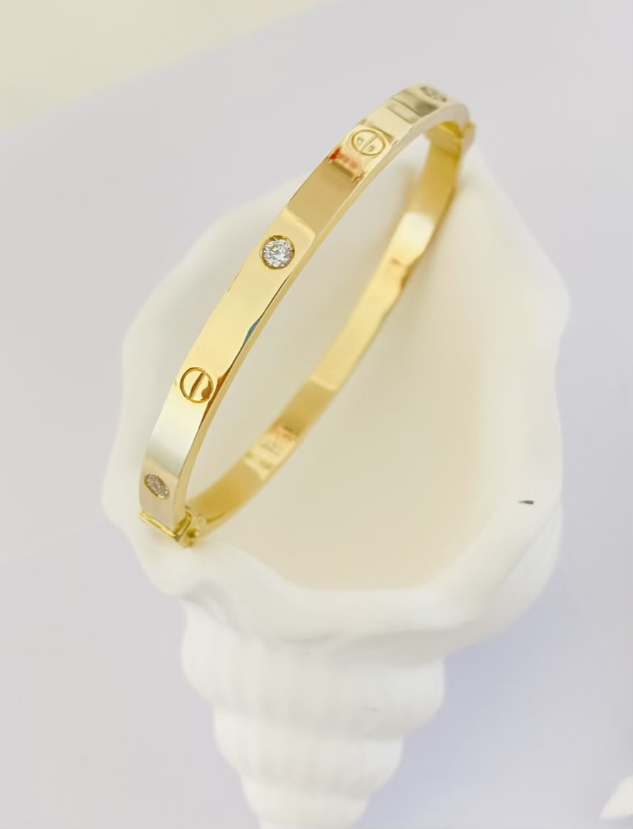 14k gold bangle bracelet 25ST-99