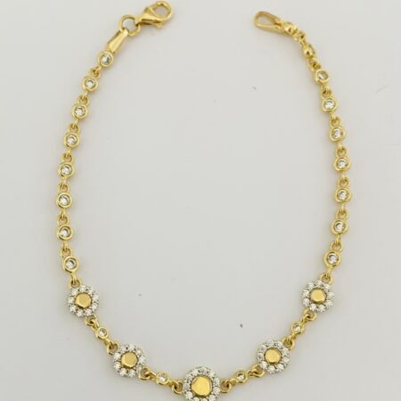 14k gold bracelet 25ST-912