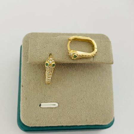 14k gold  earrings 25AG015