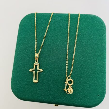 14k gold Chain and Pendant 25GUST3