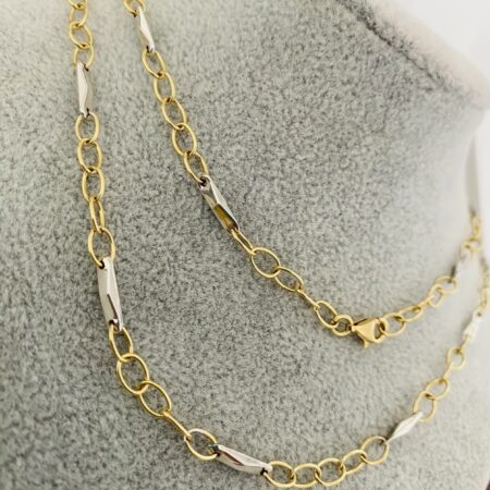14k gold Chain and Pendant 25GUST58