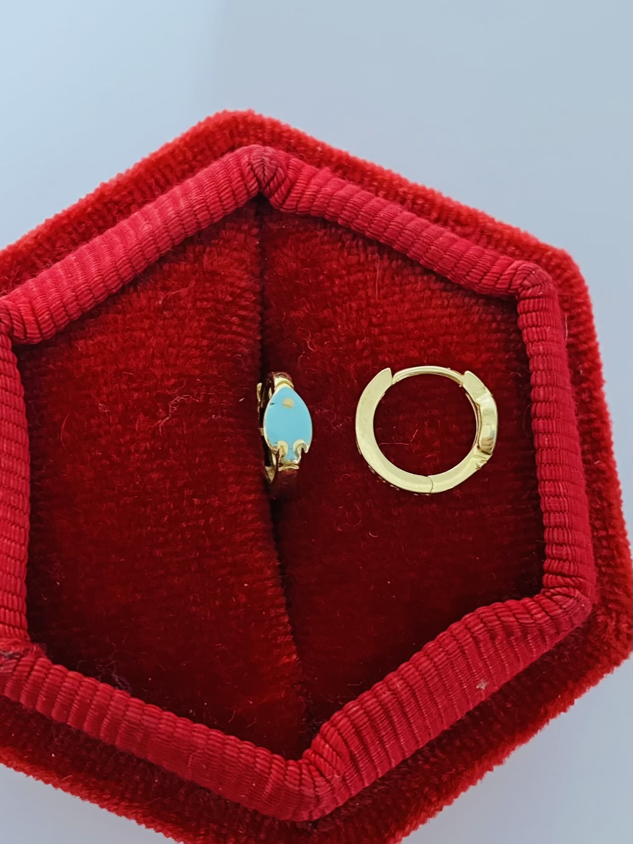 14k gold kids earrings 25AGST817