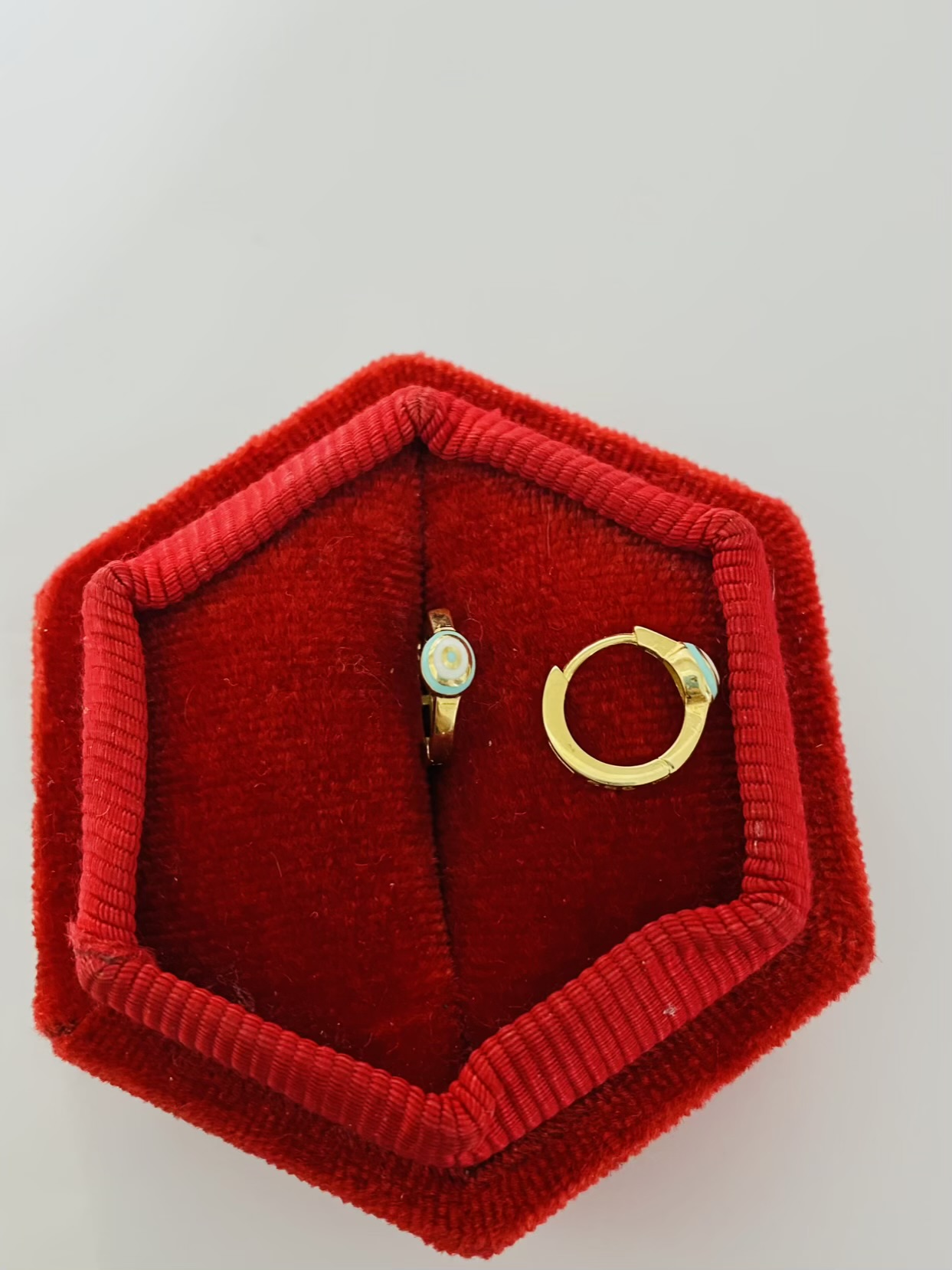 14k gold kids earrings 25AGST820