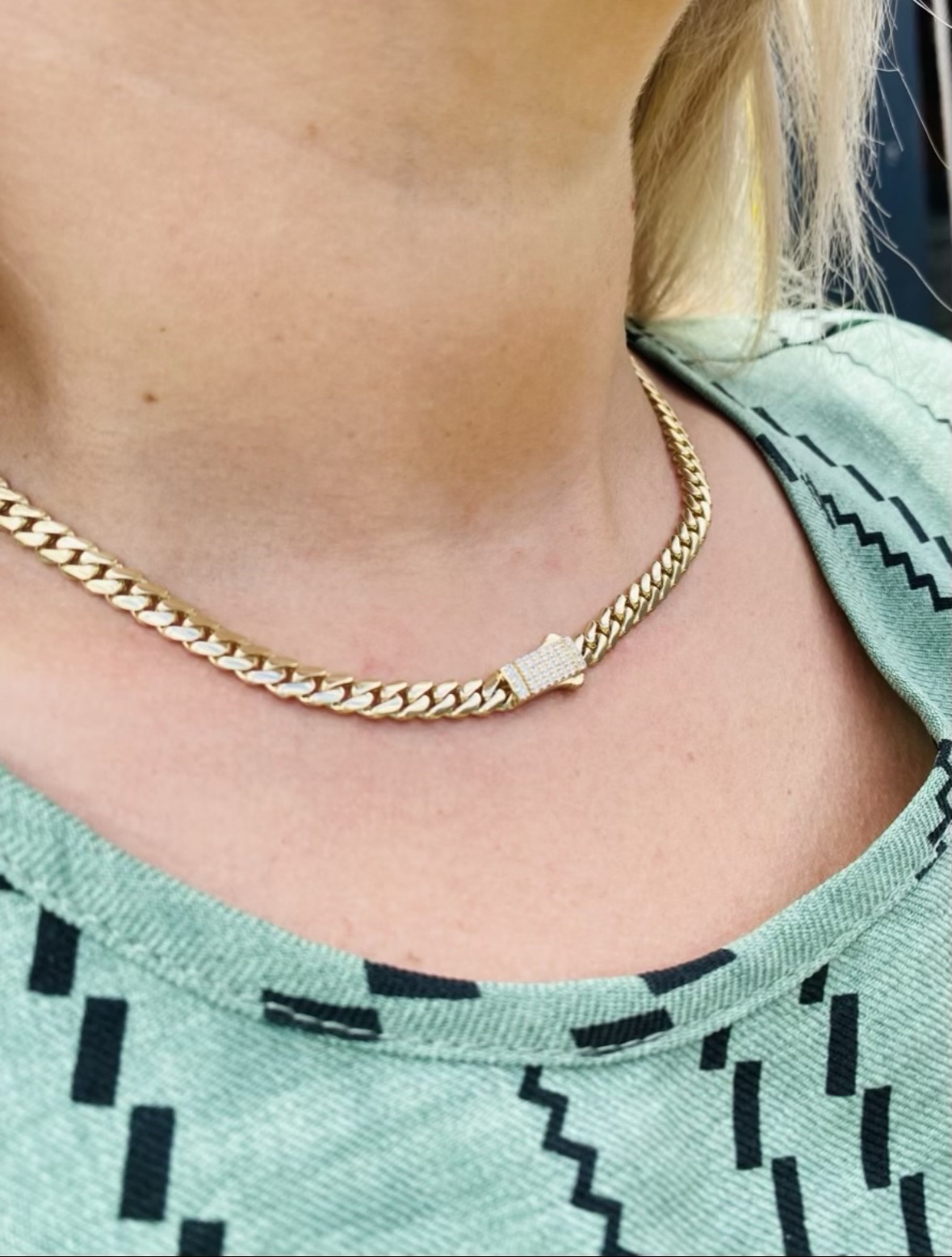 14k gold chain MCO-01