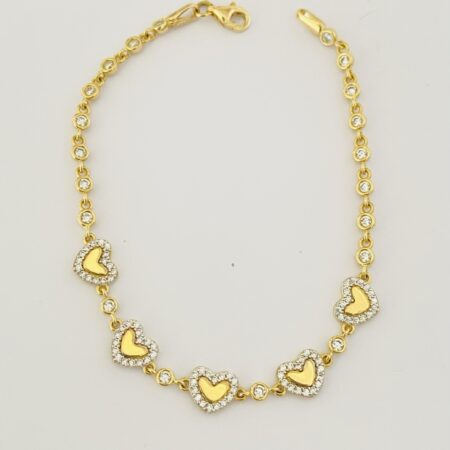 14k gold bracelet 25ST-911