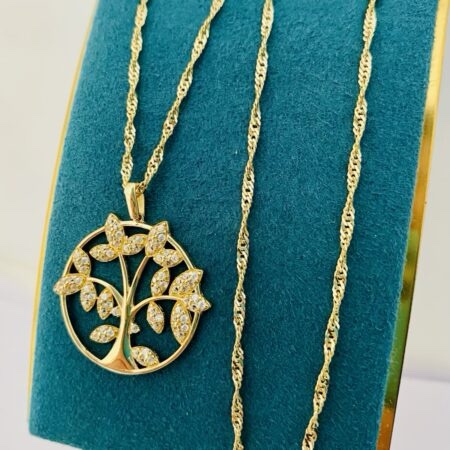 14k gold Chain and Pendant 25GUST28 - Image 2