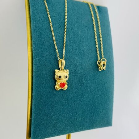 14k gold Chain and Pendant 25OLD018