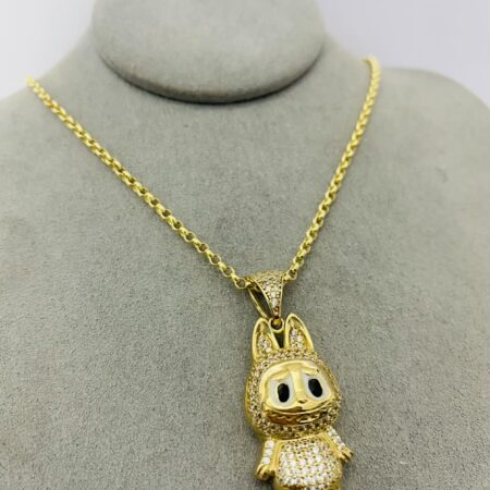 14k gold Chain and Pendant 40cm 25OCTB020