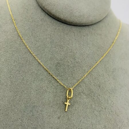 14k  gold  Chain and Pendant 40cm 25OCTB028