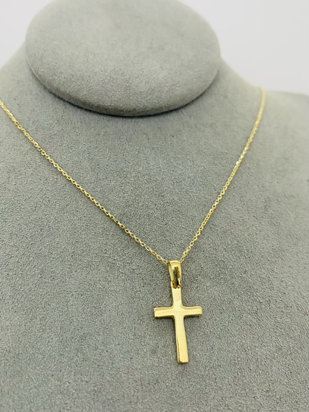 14k gold Chain and Pendant 40cm 25OCTB029