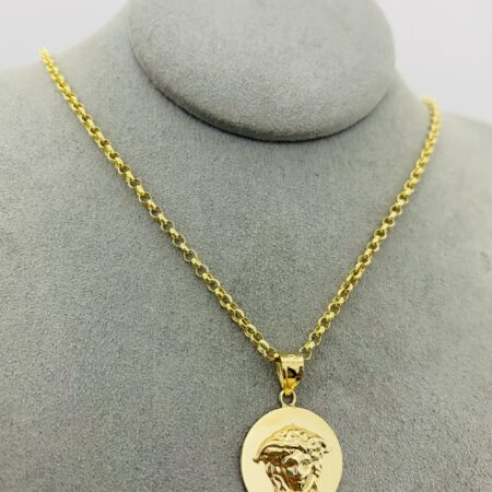 14k gold Chain and Pendant 45cm 25OCTB036Q