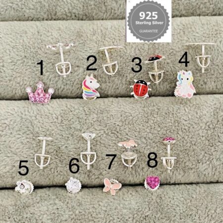 925 sterling silver screw earrings ARG