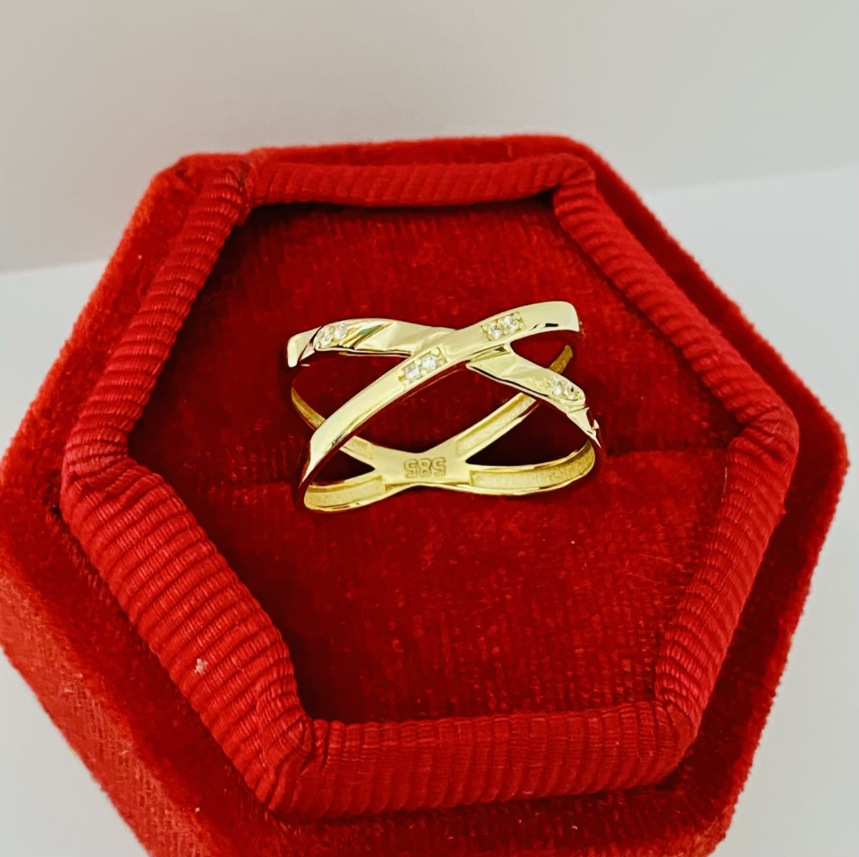 14k ring 25CTB0115 size 20/60/S
