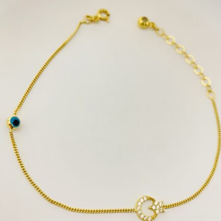 14k gold bracelet 25CTB16