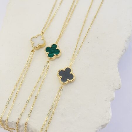 14k gold bracelet CLV194