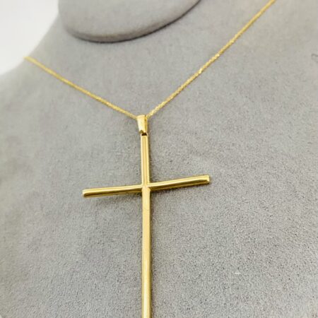 14k  gold  Chain and Pendant 50cm 25OCTB094