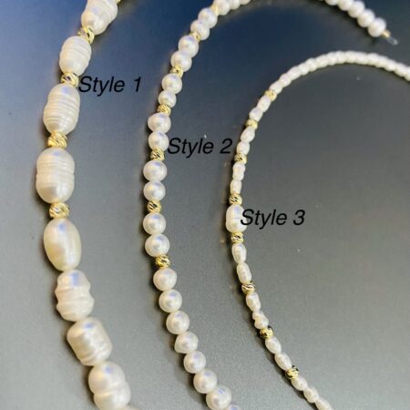 Preorder bracelet 14k gold beads and freshwater FWB ( delivery on Friday 28 November)