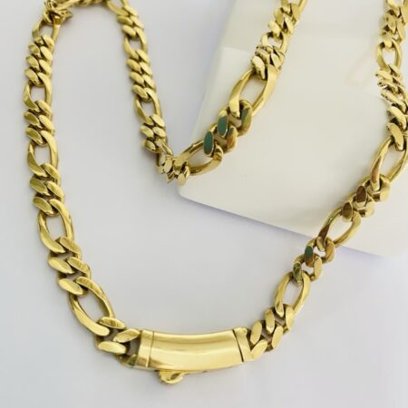 New 7mm 14k gold chain MC1S