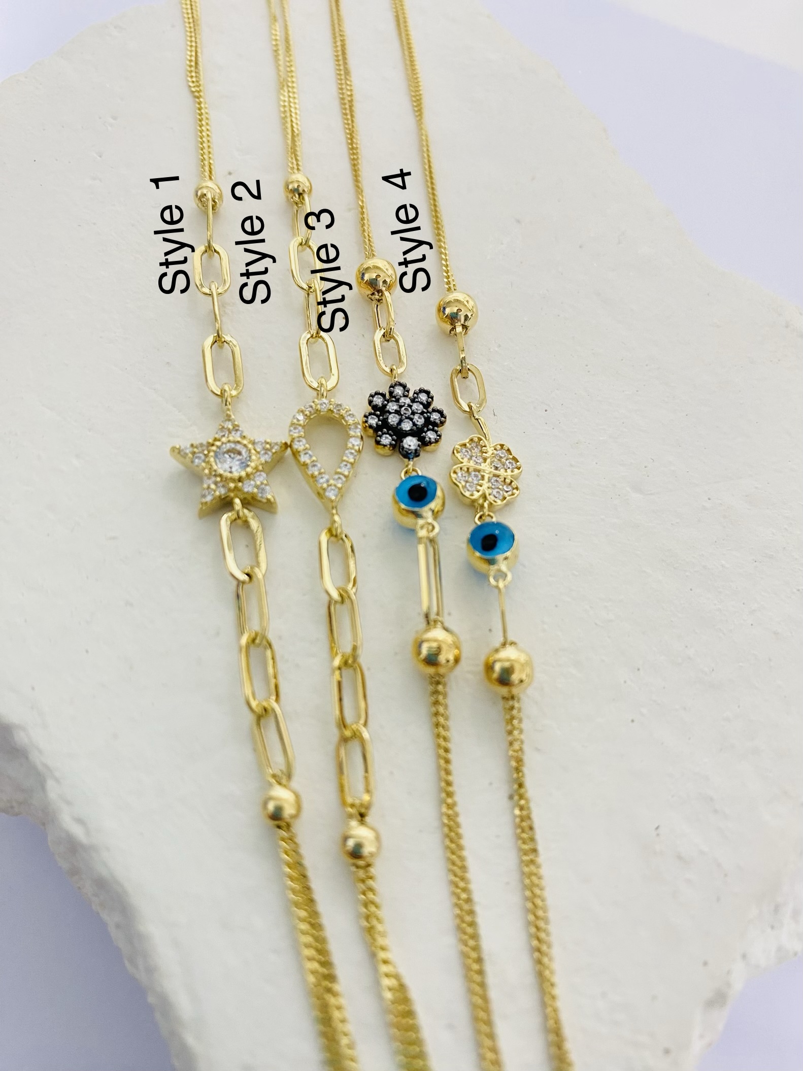 14k gold bracelet new styles SP25-25A