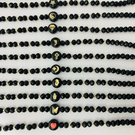 New collection 14k gold 8x 2mm beads with shell pendant NESP