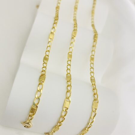 14k gold 3mm wide  bracelet WB-1