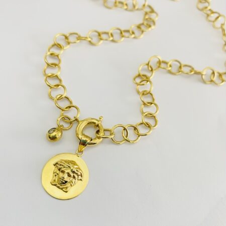 14k gold chain and pendant  New VE-A1