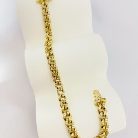 14k gold bracelet   25DM-6